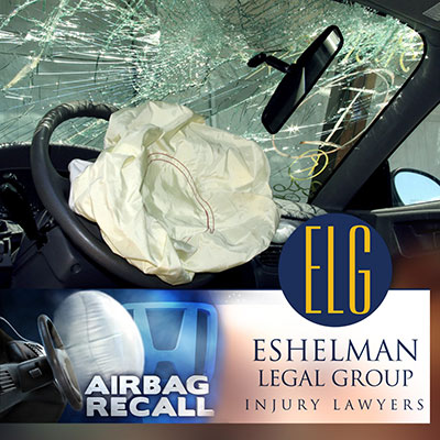 Honda Air Bag Recall, Akron, Canton, Cleveland Personal Injury Lawyers, Eshelman Legal Group